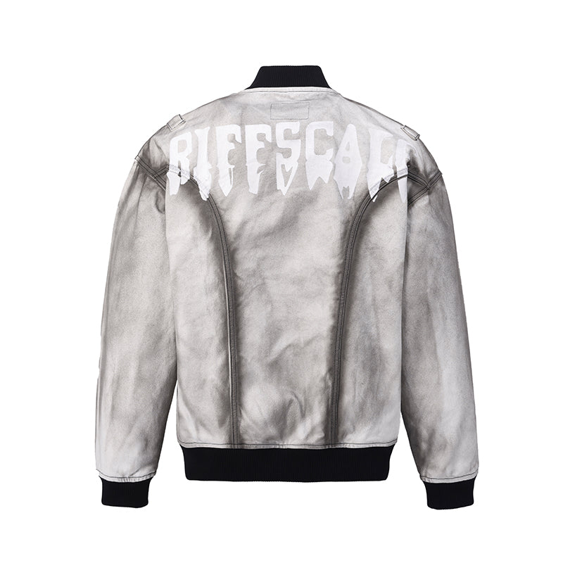 Spray On Bomber Jeans Jacket ($49)