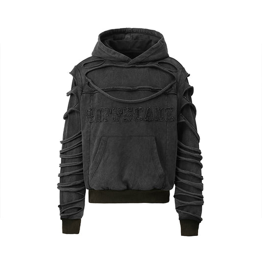 Double Layer Distressed Washed hoodies ($59)