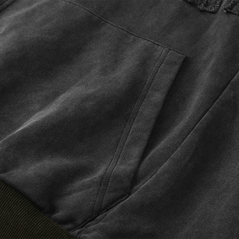 Double Layer Distressed Washed hoodies ($59)