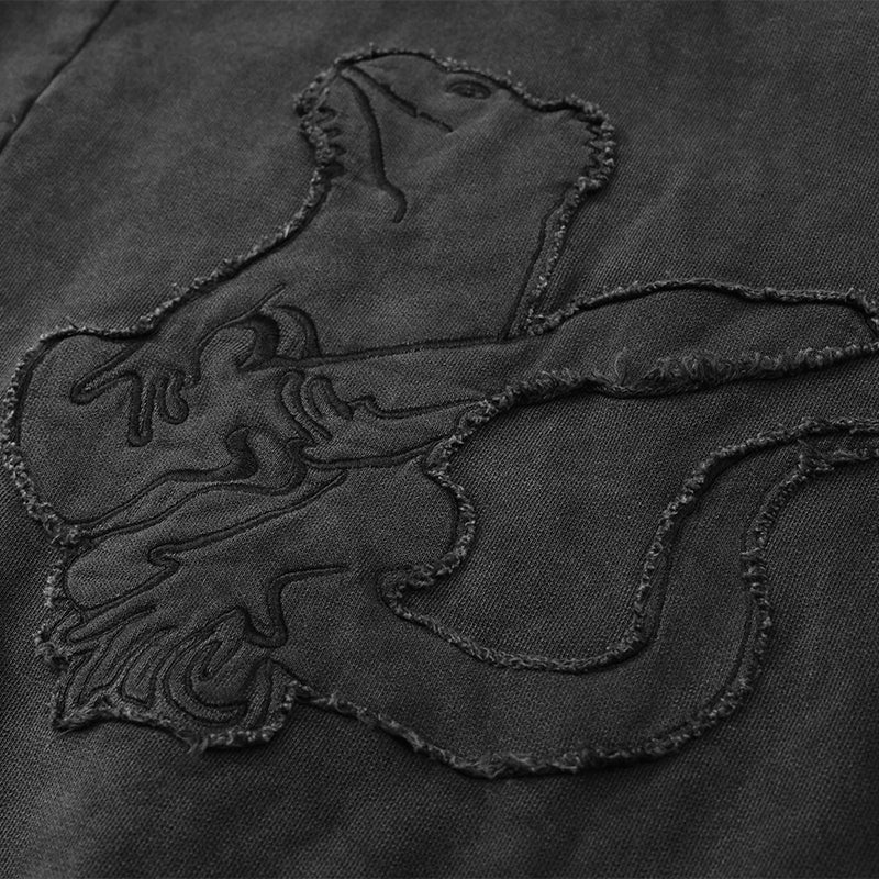 Double Layer Distressed Washed hoodies ($59)