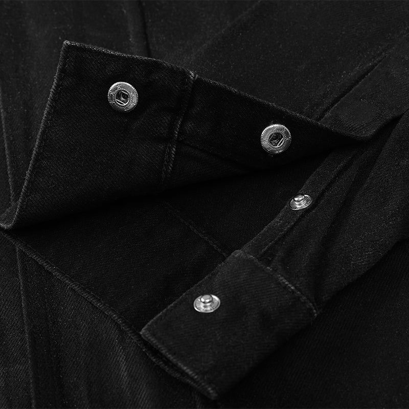 Long Sleeves Waxed Denim Jacket ($59)