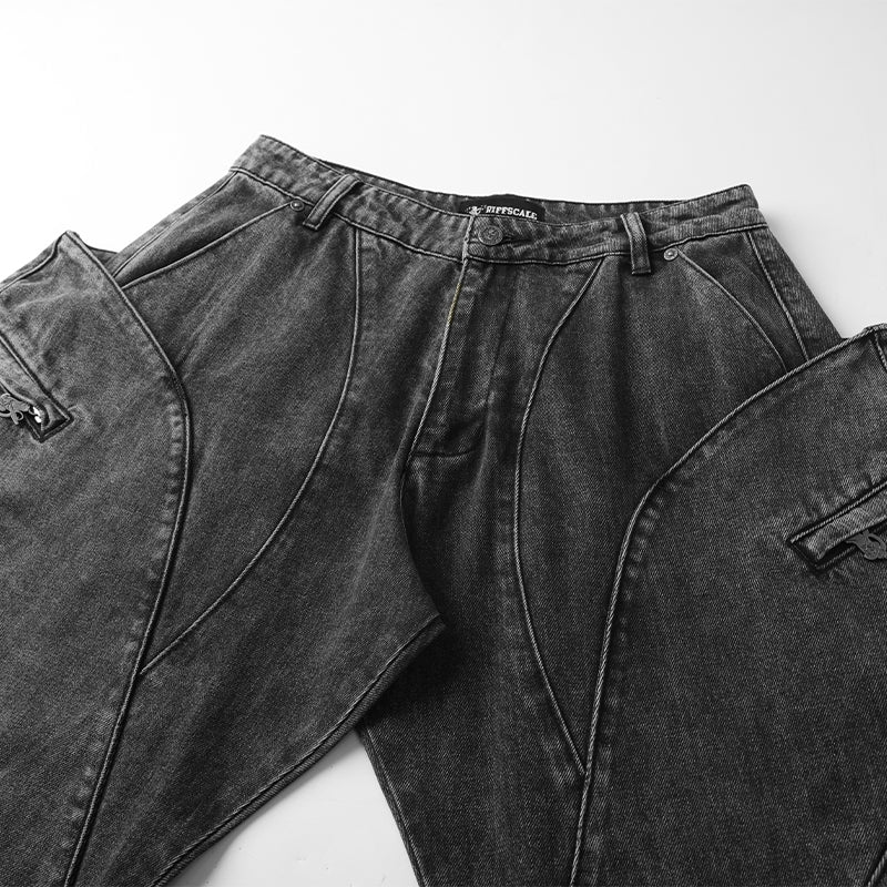 Super Oversized Pocket Cargo Jeans ($59)