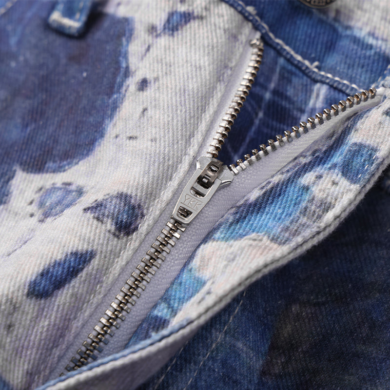 High Street Digital Printing Denim Jeans ($39)