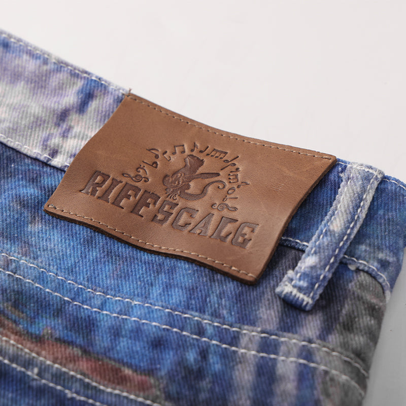 High Street Digital Printing Denim Jeans ($39)