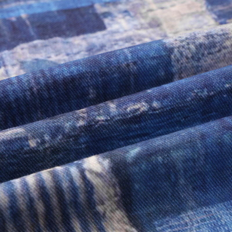 High Street Digital Printing Denim Jeans ($39)