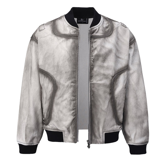 Spray On Bomber Jeans Jacket ($49)
