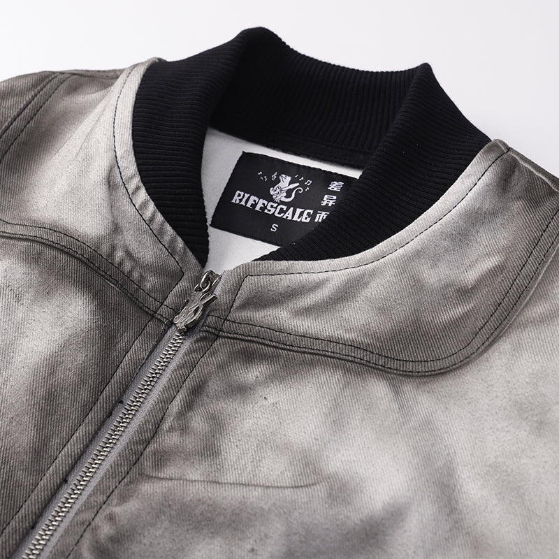 Spray On Bomber Jeans Jacket ($49)