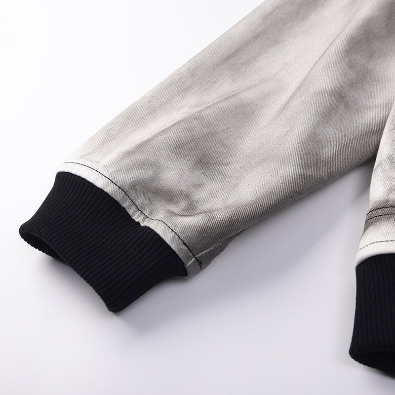 Spray On Bomber Jeans Jacket ($49)