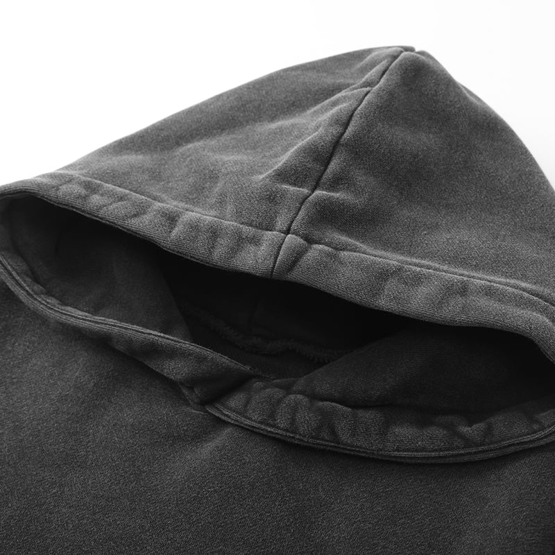 Vintage Washed Screen Printed Hoodies($52)