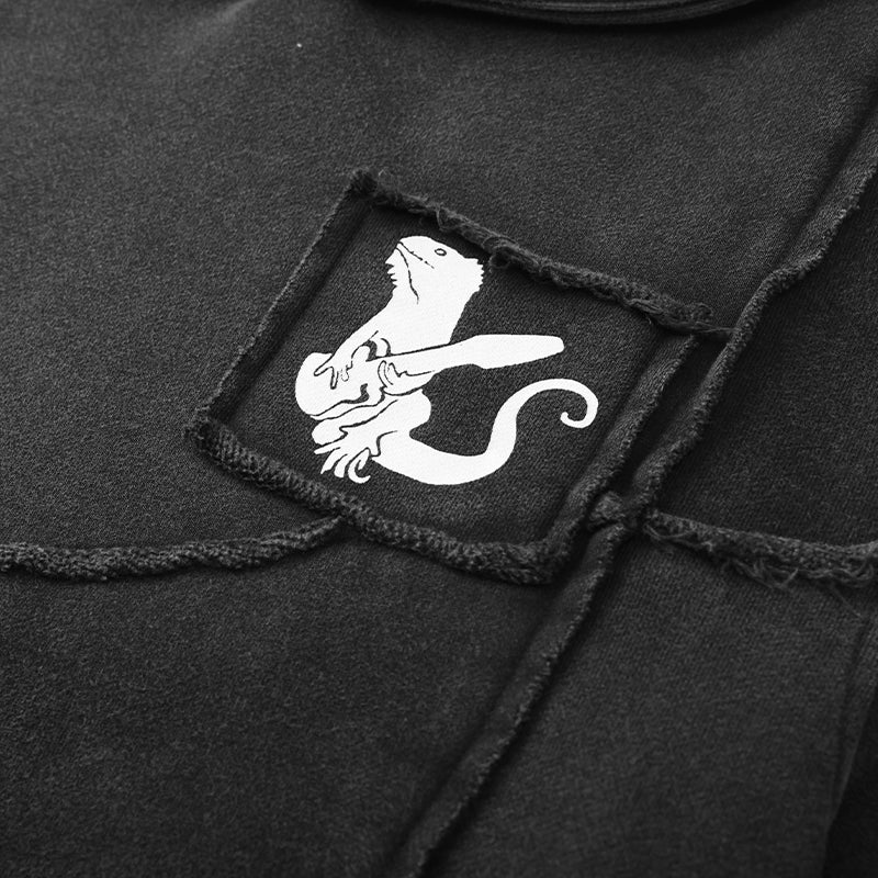 Vintage Washed Screen Printed Hoodies($52)