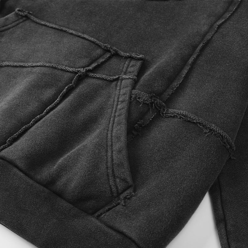 Vintage Washed Screen Printed Hoodies($52)