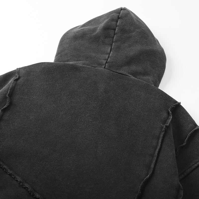 Vintage Washed Screen Printed Hoodies($52)