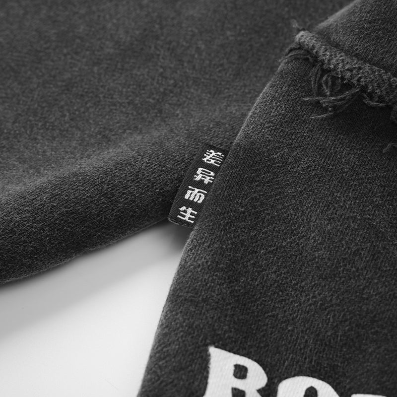 Vintage Washed Screen Printed Hoodies($52)